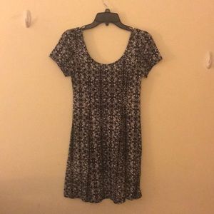 Printed Skater Dress